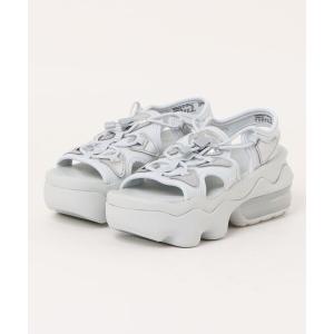 「NIKE」 フラットサンダル 24 プラチナム...の商品画像