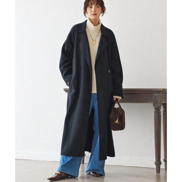 コート アウター 「軽い着心地」リバーロングトレンチ レディース