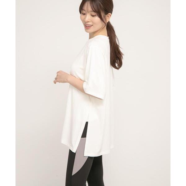 tシャツ SLAB　Side Slit Tshirts レディース