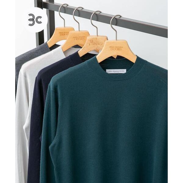 シャツ LIFE STYLE TAILOR　マシンウォッシャブルハイゲージクルーニット メンズ