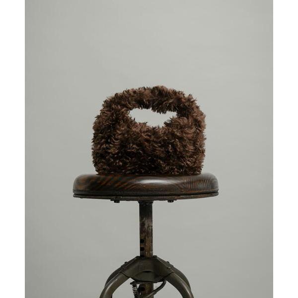 ハンドバッグ LE VERNIS　Fake fur micro bag