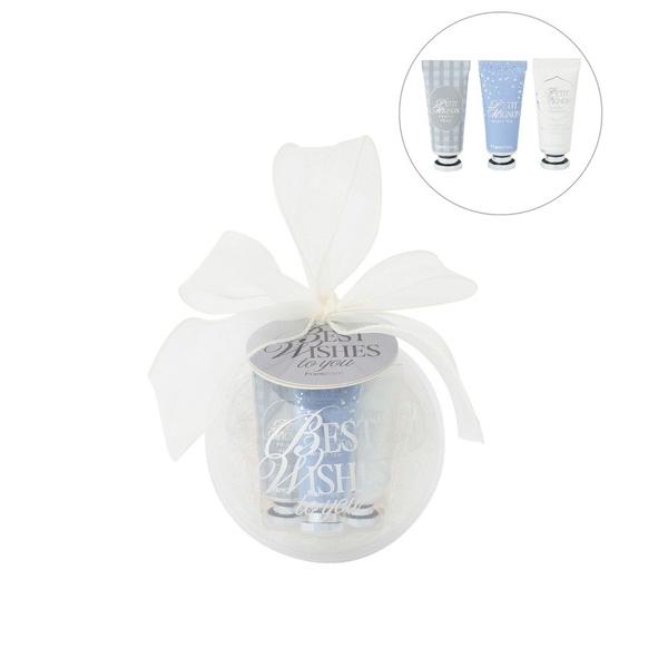 ボディクリーム プチミニョン ハンドクリームセット ホワイト 3個セット 女性 贈り物 プレゼント ...