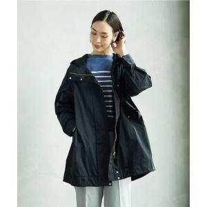 コート アウター キルトライナー付きフードコート レディース