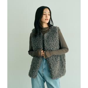 コート アウター プードルボアジレ レディース
