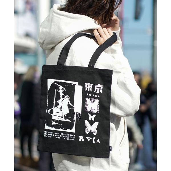 トートバッグ RVCA メンズ RVCA SKATE TOKYO 2025 TOTE トートバッグ ...