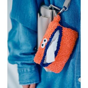 ポーチ 「macaroni edge/マカロニエッジ」毛糸のティッシュポーチ レディース メンズ