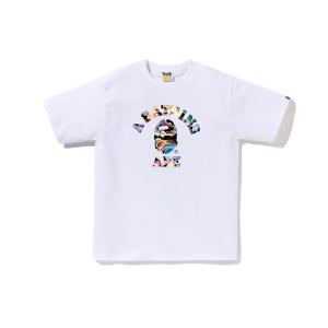 A BATHING APE（アベイシングエイプ） tシャツ WILD LEOPARD PATTERN