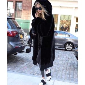 コート アウター 「CANVAS＋」中綿キルティングフェイクファーロングフードコート レディース メンズ