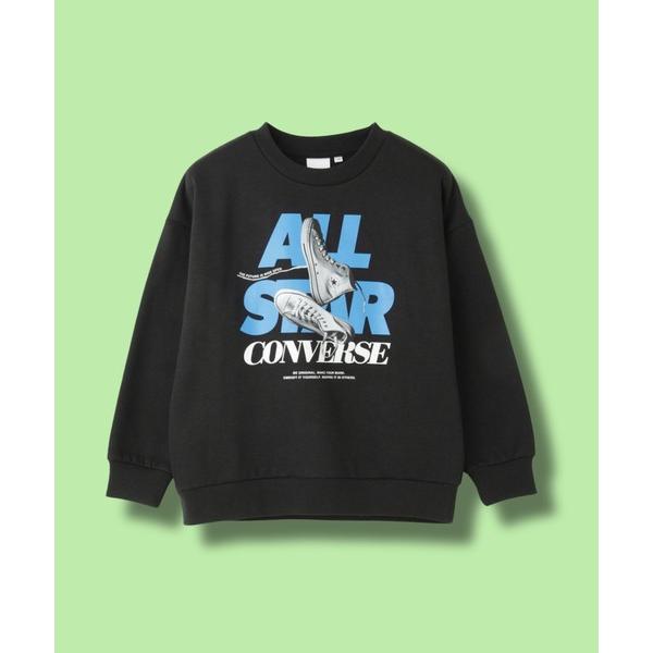 トレーナー CONVERS 転写プリントトレーナー キッズ 子供服 男の子 女の子