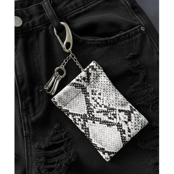 キーケース 「Leathen Leather（レーセンレザー）」マグネット式＆コインケース付きキーケ...