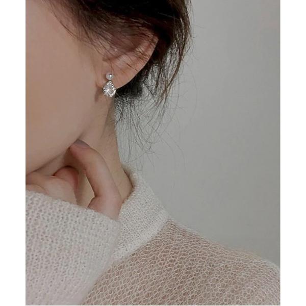 ピアス 「レディース パール風＆ストーンピアス(BDS) レディース メンズ