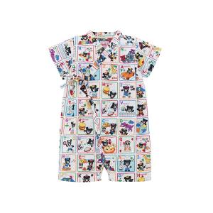 ベビー服 ロンパース アルファベット総柄甚平オールの買取情報
