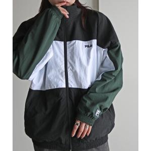 ナイロンジャケット 「FILA/フィラ」 切替ナイロンジャケット メンズ レディース