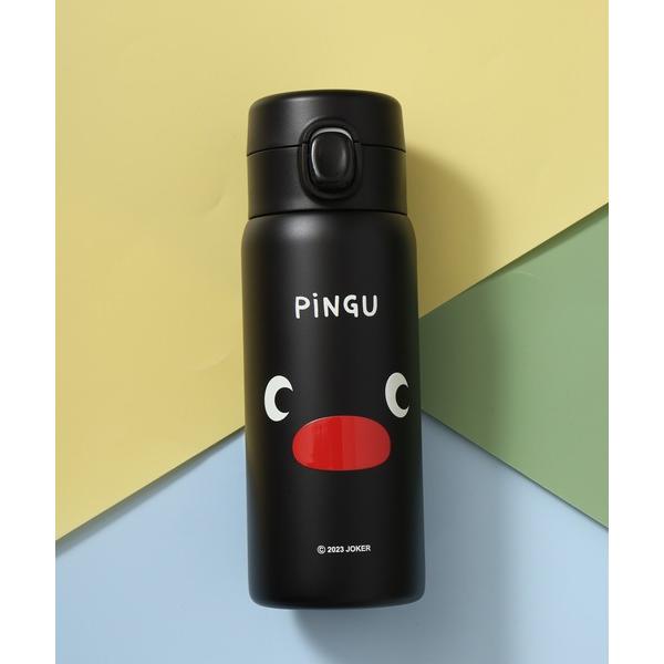 水筒 ピングー　 ワンプッシュステンレスボトル３５０ｍｌ