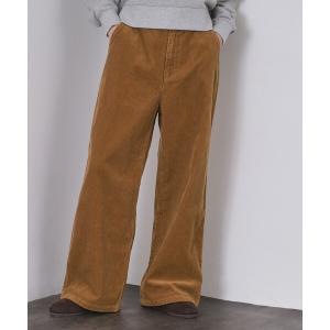 パンツ コーデュロイワイドパンツ「洗濯機OK」 レディース