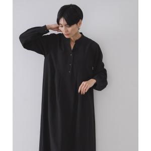 ワンピース バックプリーツワンピース「洗濯機OK」