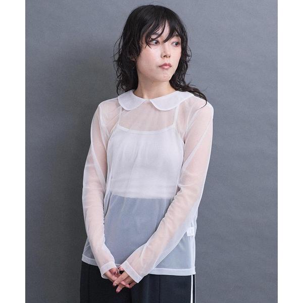 tシャツ Tulle inner　マルエリ プルオーバー レディース