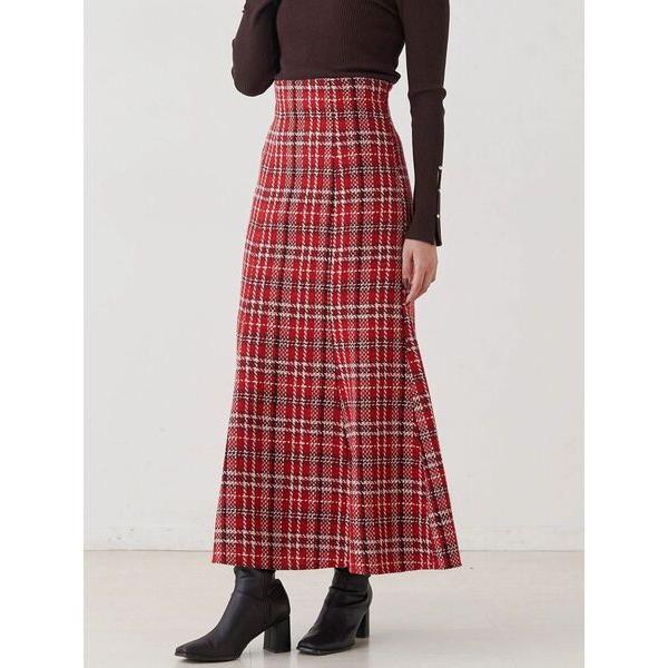 スカート オリジナルロービングチェックマーメイドスカート