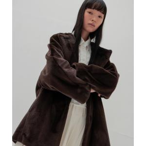 コート アウター middle fur coat(ミドル丈ファーコート) レディース