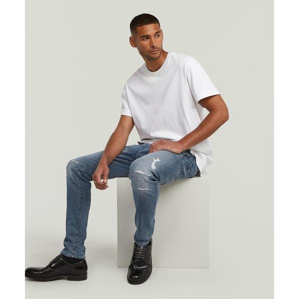 ジーンズ D-STAQ 3D SLIM JEANS/ヴィンテージライク立体裁断スリムテーパードジーン...