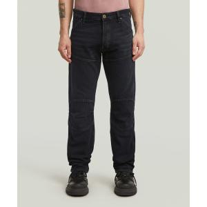 ジーンズ 5620 3D REGULAR JEANS/ヴィンテージライク立体裁断レギュラーストレートジーンズ/バイカーデザインデニムパンツ メンズ