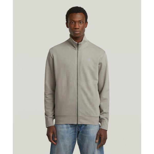 トレーナー スウェット Nifous Zip Thru Sweater/ベーシックスタイルスタンドカ...