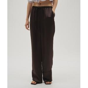 パンツ Satin Easy Pants レディース