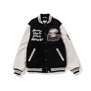 スタジャン BATHING APE VARSITY JACKET メンズ