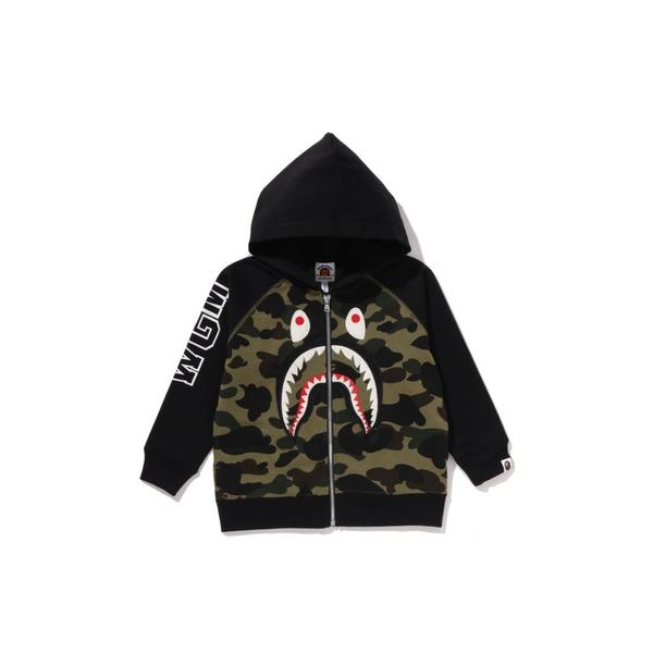 パーカー 1ST CAMO SHARK PATCH ZIP HOODIE キッズ 子供服 男の子 女...