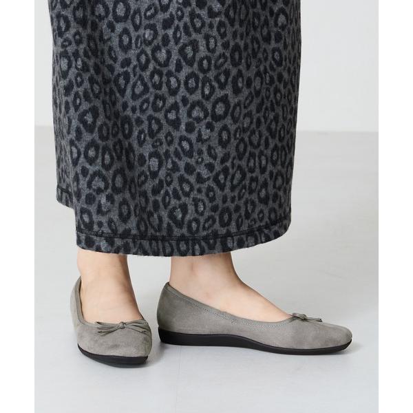 バレエシューズ パンプス スクエアトゥバレエシューズ/R-4009