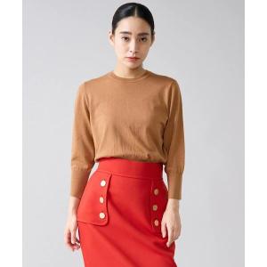 ニット セーター クルーネックニット レディース