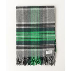 「Johnstons of Elgin」 ストール FREE グリーン レディース