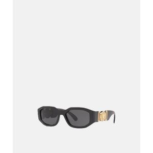 「VERSACE」 サングラス 53 ブラック メンズ