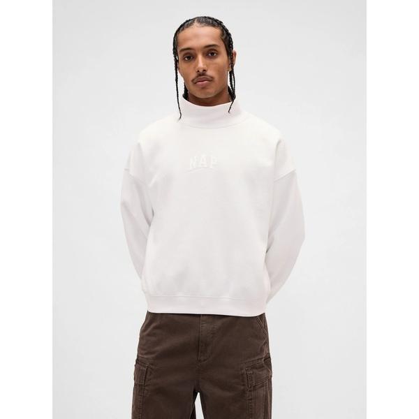 トレーナー スウェット ヴィンテージソフト NAPロゴ モックネック スウェットシャツ メンズ レデ...