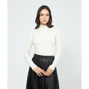 ニット セーター ワイドリブニット レディース