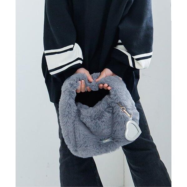 レッスンバッグ ファー2WAYミニトート キッズ 子供 女の子