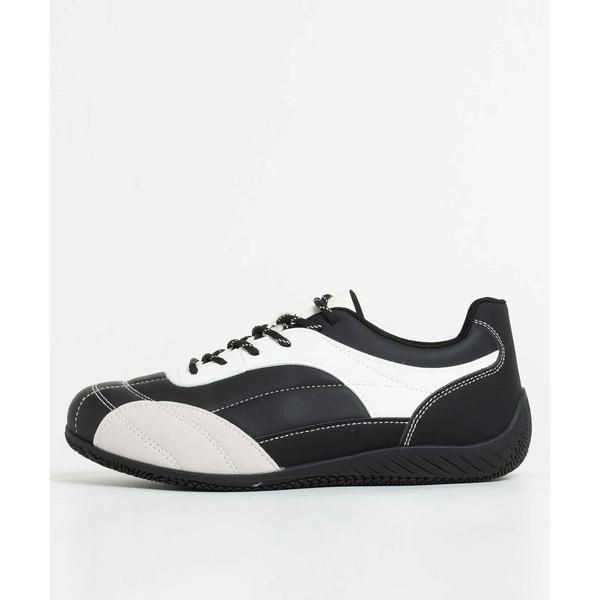 スニーカー ステッチ フラットソール ドライビングスニーカー メンズ