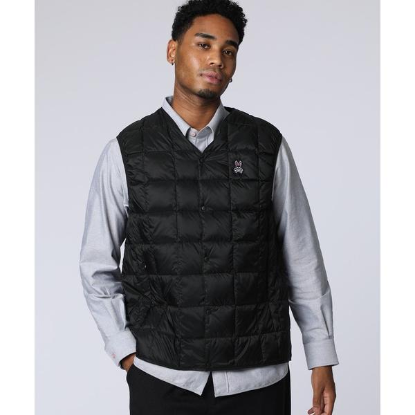 ダウンベスト ベスト 「WEB限定」TAION × Psycho Bunny コラボ ダウンベスト ...