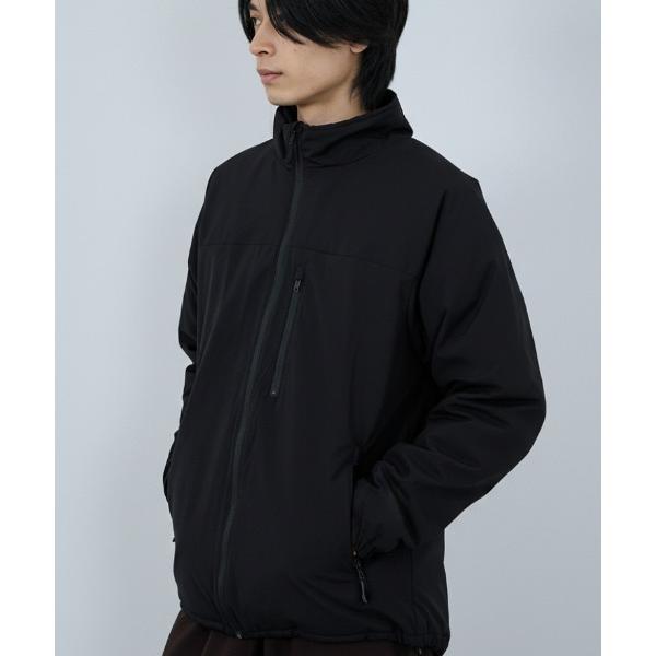 ブルゾン アウター NAVY シャットアウター SOLOTEX(R) 裏シャギースタンジャケット「耐...