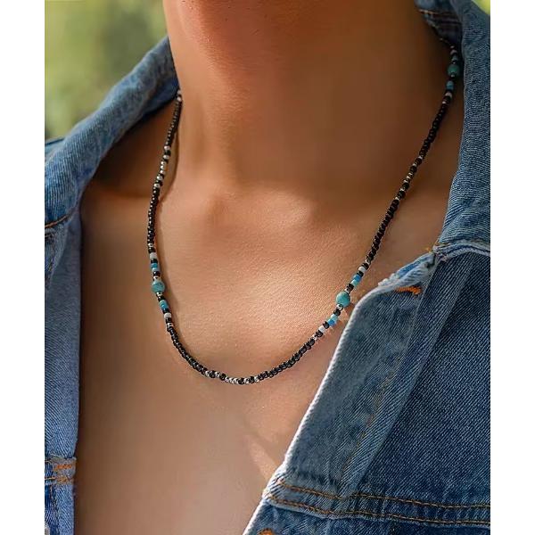 ネックレス ボヘミアンネックレス ビーズ(BDS) レディース メンズ