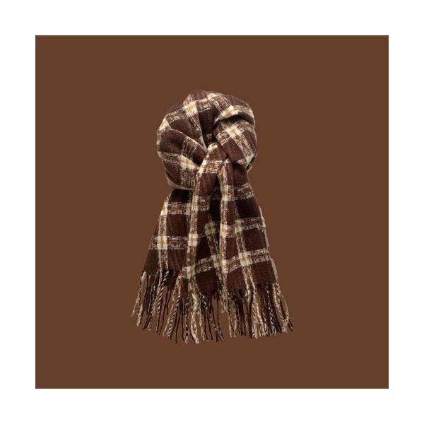 マフラー ストール 5色展開　メイラード系マフラー レディース