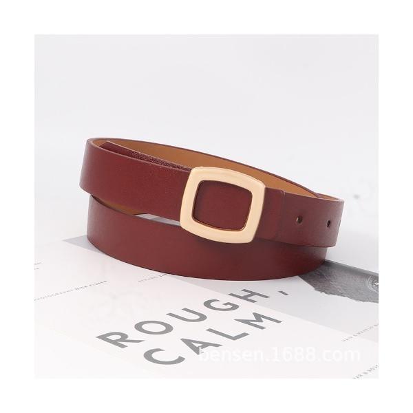 ベルト 四角いデザイン　ベルト レディース