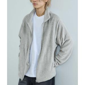 ブルゾン アウター NAVY シャギーフリースジップジャケット メンズ レディース｜ZOZOTOWN Yahoo!店
