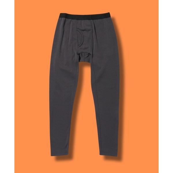 レギンス NAVY MACHEAT 裏シャギーインナータイツ メンズ