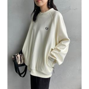 トレーナー スウェット 「FRED PERRY/フレッドペリー」 別注 トラック クルーネックプルオーバー レディース メンズ