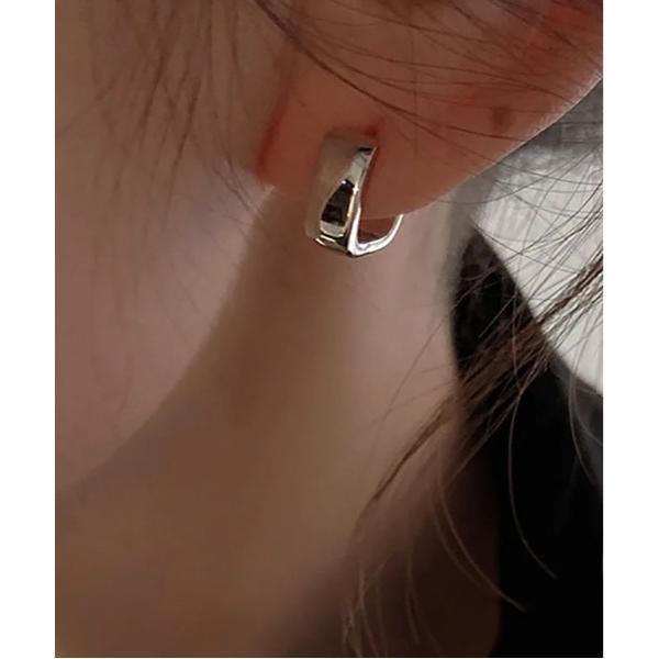 ピアス レディース スクエアフープピアス(BDS) レディース