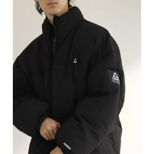 ダウンジャケット ダウン 「GERRY/ジェリー」タイプライター ライトパディング 中綿ジャケット メンズ レディース