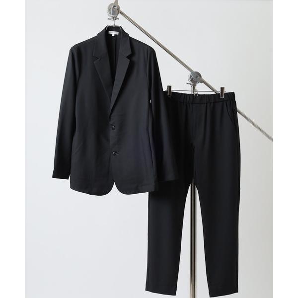 セットアップ ８way シングル ストレッチテーラードジャケット セットアップ メンズ レディース