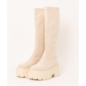 ブーツ スエードロングブーツ レディース