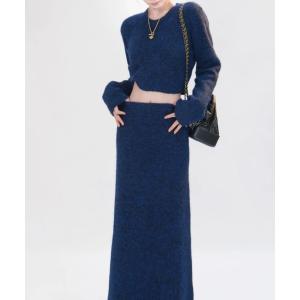 セットアップ ニット＆スカート2点セットアップ レディース